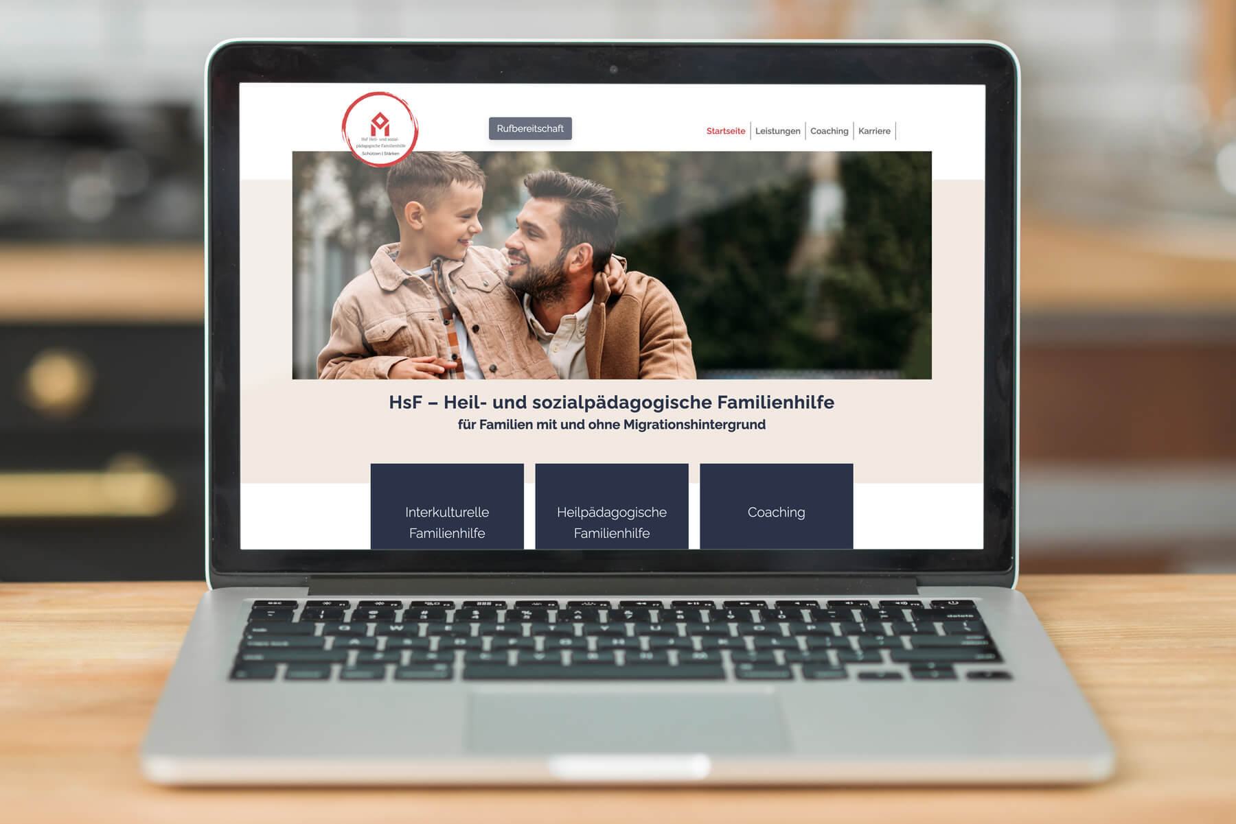 Website-Erstellung für die Heil- und sozialpädagogische Familienhilfe (HsF Familienhilfe)